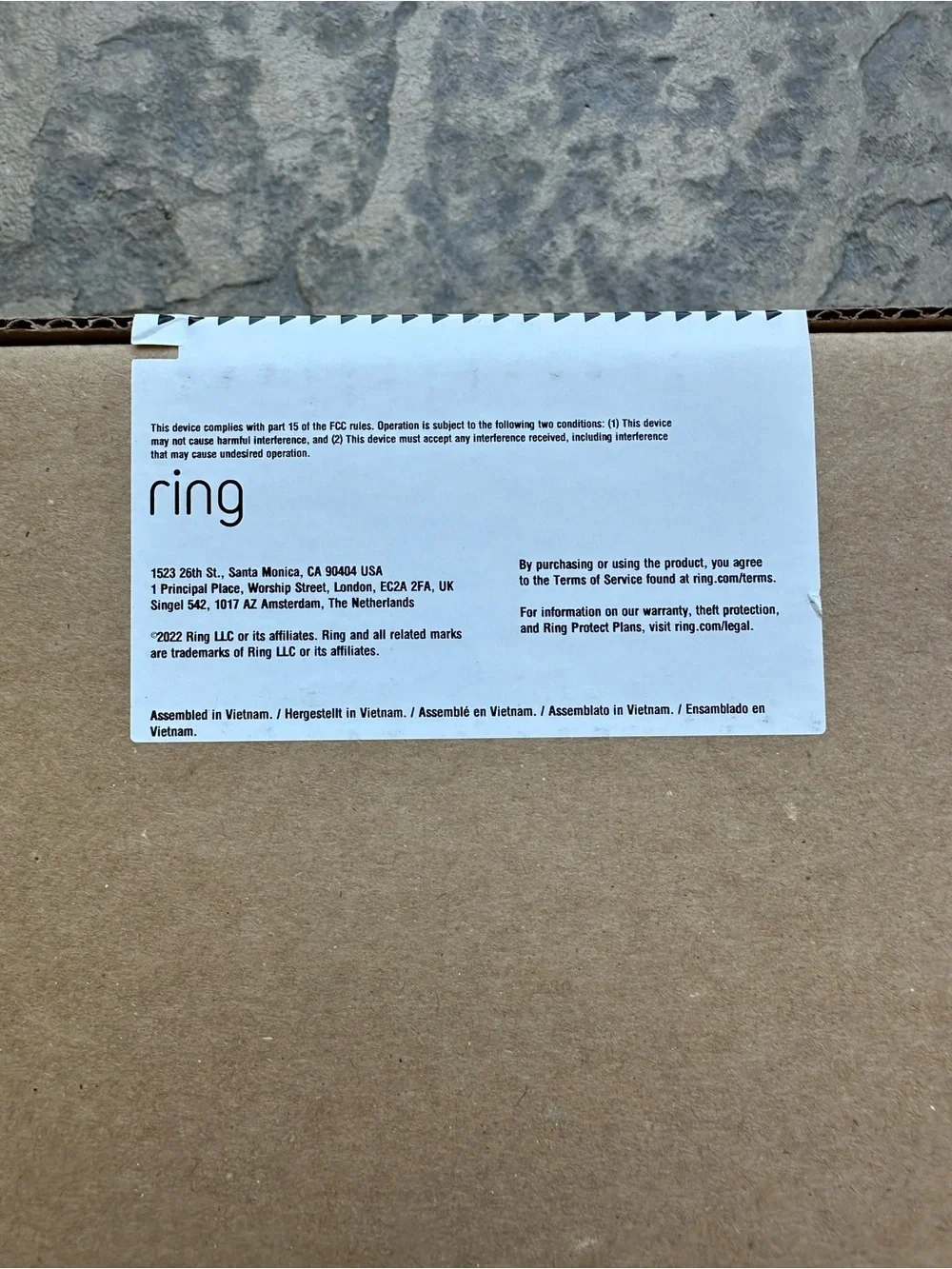Ring Floodlight Cam Wired Plus, White (sealed item, factory refurbished)